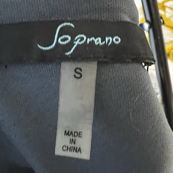 Soprano Women Dress Velvet Olive Green Size Small Whimsical Sleeveless - Picture 10 of 13